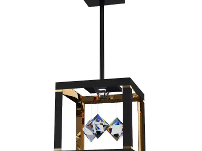 FYRA 1 chandelier 3D model