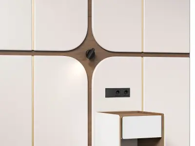 Headboard RJ Easy Design 05 3D model