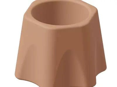 Plastic Faucet Knob Toy 3D model