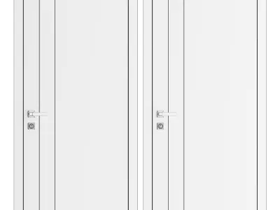 Interior doors LOFT BERTA V 3D model