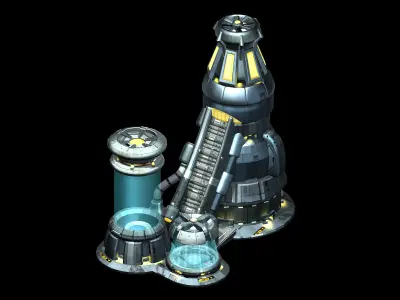 Functional mechanical object 05 3D model