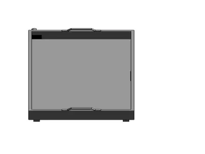 Waste water collecting tray 3D model