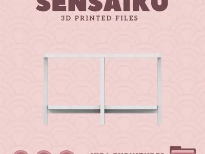 VITTSJO Coffee table for Miniature Dollhouse - IKEA - 3D Print 3D print model