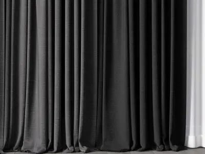 Hadi Curtains 32 3D model