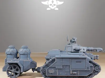 GrimGuard Flame Tank 3D print model