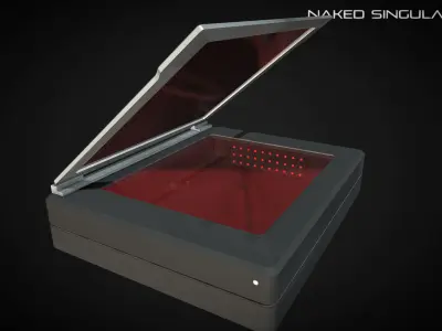 UV transilluminator - Virus Laboratory Low-poly 3D model