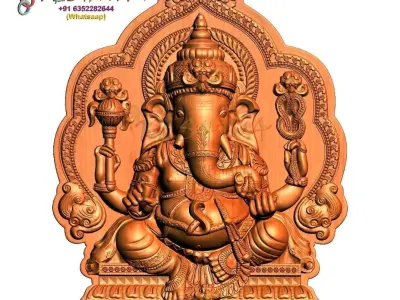 GANESHA 3D PRINTING MODEL  3D print model