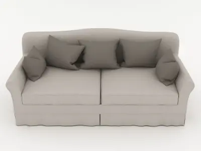 Fabric Sofa 3D model