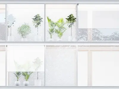 Modern House - Reconstruction 3D model