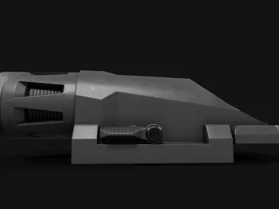 Inforce WML Rifle Weapon Mounted Light Low-poly 3D model