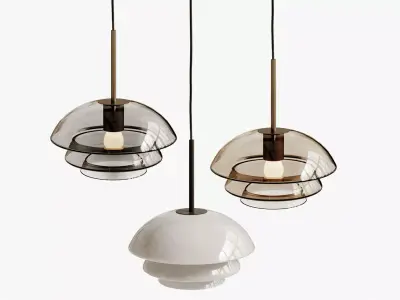 Archive Pendant Light by Hadeland Glassverk 3D model