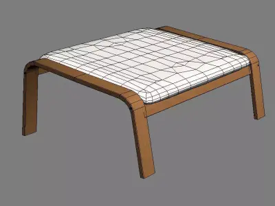 Sofa foot 3D model