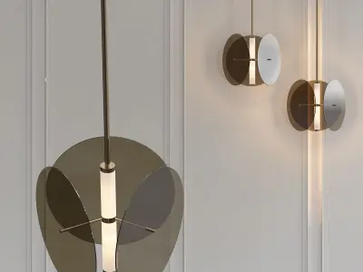 OREA chandelier 3D model