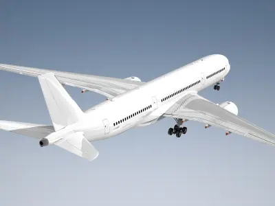  Airbus A350-900 Generic White 