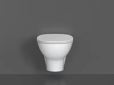 WC43 Toilet 3D model