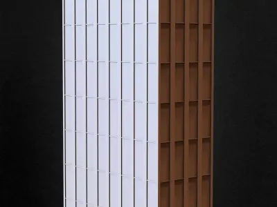 Pack of 40 Skyscrapers Vol 01 Low-poly 3D model