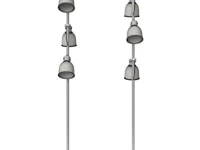 HEKTAR hudson floor lamp 3D model