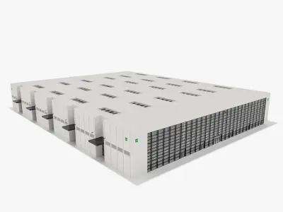 Exhibition Hall 39 3D model