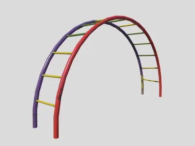 Old Arc Climber Low-poly 3D model