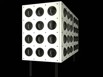 Ralph Pucci Spinoza Chest 3D model