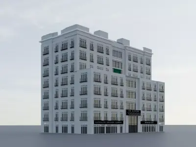 Building Architecture 3D model purchase
