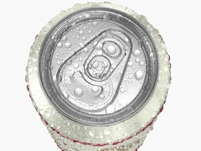  Standard Beer Can With Droplets 568ml 