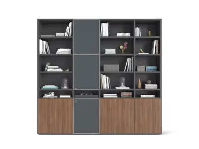 Et Cetera C33 Bookcase 3D model