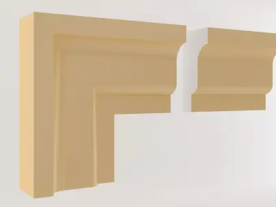 Framing for doors and windows 003 3D model