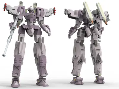 Robot MVR 40 3D model