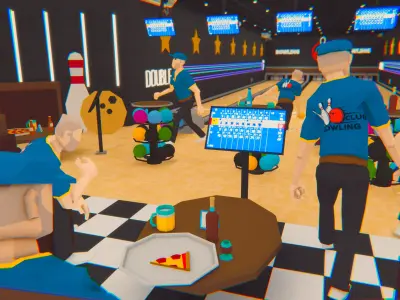 Bowling 3D model