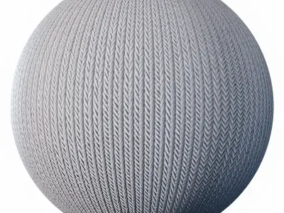 Knitted Wool Fabric Pbr Seamless -01 Texture