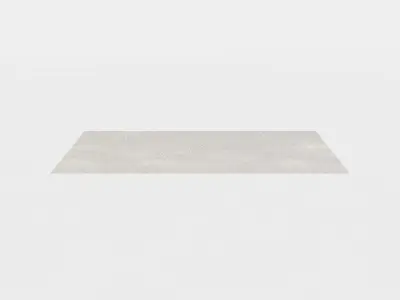 Ground square tile Low-poly 3D model