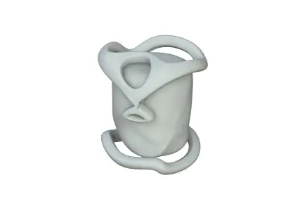SciFi Shape Object Low Poly n Low-poly 3D model