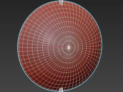 delano marble wall light 3D model