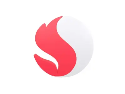 Snapdragon Logo v1 001 Free low-poly 3D model