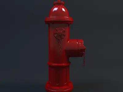 Fire Hydrant 3D model