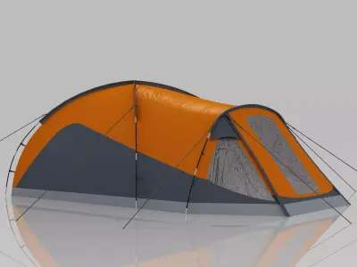 Camping Tent 3D model 4