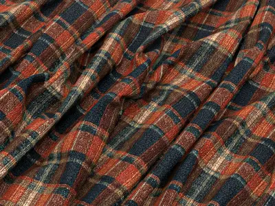 10 Plaid Fabric VOL03 4K Seamless PNG PBR Textures Texture