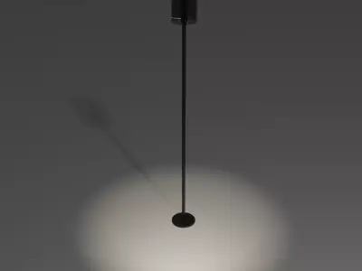 POLVERARA floor lamp Free 3D model