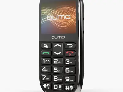 Qumo Push 231 Low-poly 3D model