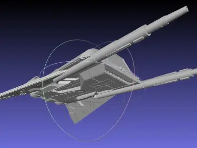 1k I7 Incom Imperial Howlrunner 3D print model