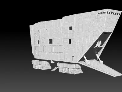 Jawa Sand Crawler 3D print model