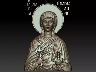 Mary Magdalene 3D print model