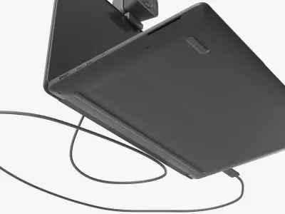  Logitech StreamCam Installed on Laptop Black 