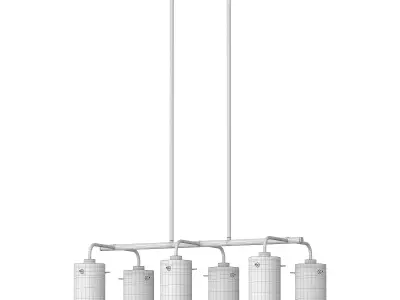 Marrie 6  Light Kitchen 3D model