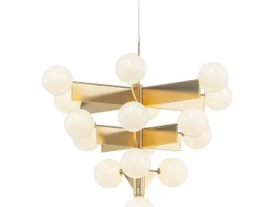 PLANE CHANDELIER 3D model