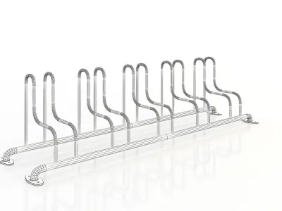 Bike rack 3d model 3 3D model