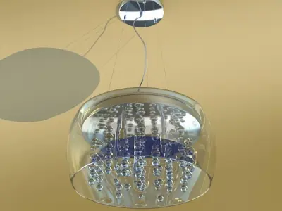 Modern Pendant Lamp 3D model