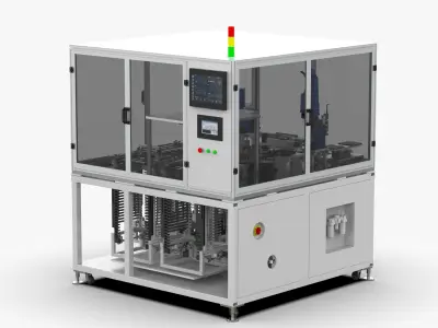 Automatic Mobile Phone LED Assembly Dispensing Testing Equipment 3D model