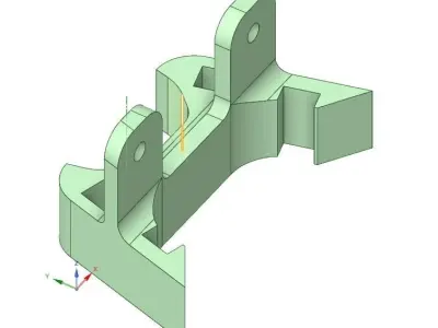 Nami Klima Brake Light Mount 3D print model